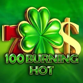 Logo of 100 Burning Hot from Amusnet Interactive at Night Luck Casino