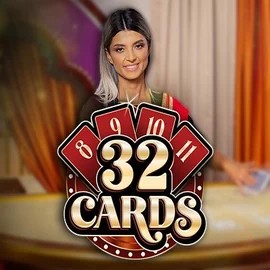 Live Casino logo of 32 Cards from Ezugi at Night Luck Casino