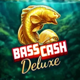 Bass Cash Deluxe slot logo by Alchemy Gaming at Night Luck CasinoBass Cash Deluxe