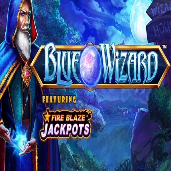 Try Blue Wizard Fire Blaze Jackpots slot by Rarestone Gaming on nightluckcasinos.com – logo image