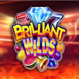 Brilliant Wilds slot logo by iSoftBet at Night Luck CasinoBrilliant Wilds