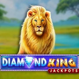 Diamond King Jackpots casino game by SpinPlay Games – featured logo at Night Luck Casino