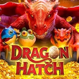Dragon Hatch logo by PG Soft at Night Luck CasinoDragon Hatch