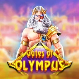 Logo of Gates of Olympus from Pragmatic Play at Night Luck Casino