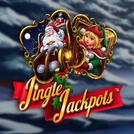 Jingle Jackpots logo by Dragon Gaming at Night Luck Casino