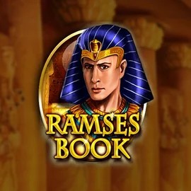 Logo of Ramses Book Deluxe from Gamomat at Night Luck Casino