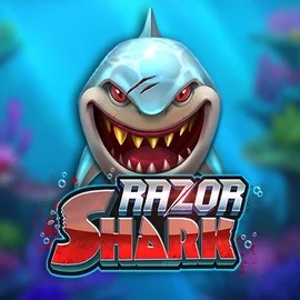 Razor Shark logo by Push Gaming at Night Luck CasinoRazor Shark