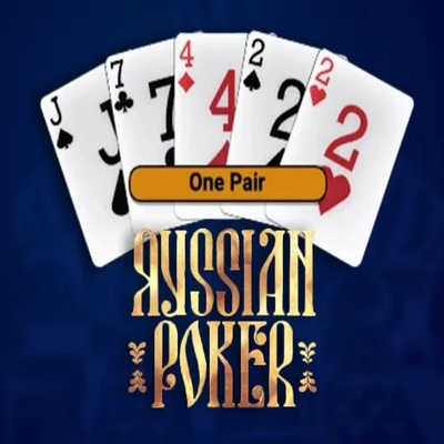 Russian Poker logo by OneTouch Games at Night Luck CasinoRussian Poker