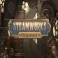 Logo of Steamworks The Workshop from Peter & Sons at Night Luck Casino