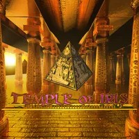 Temple of Iris Slot slot logo by Eyecon at Night Luck CasinoTemple of Iris Slot