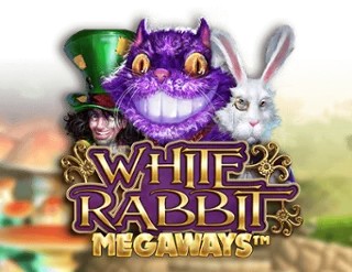 White Rabbit slot logo by Big Time Gaming at Night Luck CasinoWhite Rabbit